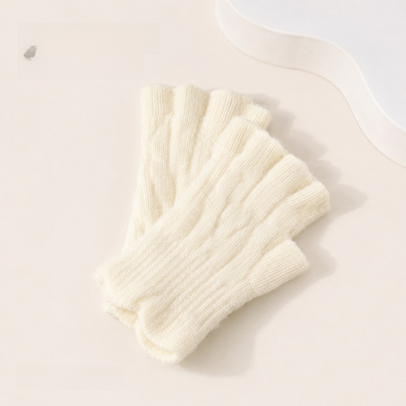 女性用暖かいアルパカウールニット手袋、5本指ニット、冬用オフ - Wool Glove Lined のレビューと価格
