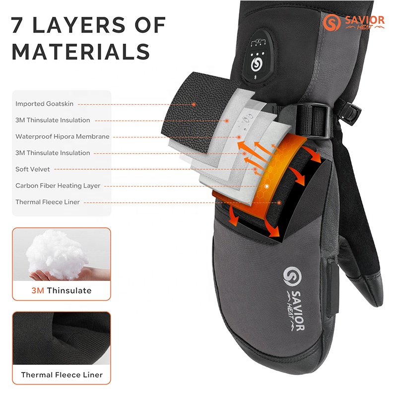 新登場！防水・防寒・通気性に優れた3Mスキー手袋。冬用スノー - Ski Glove Waterproof のレビューと価格