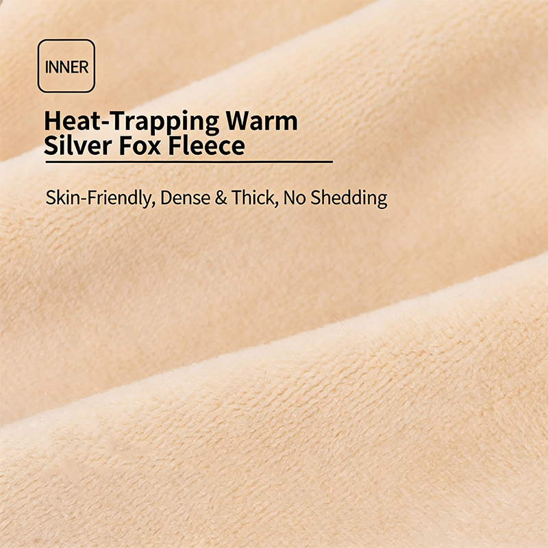 男性用・女性用、フリース裏地付き帽子、マフラー、手袋のセット - Wool Glove Lined のレビューと価格